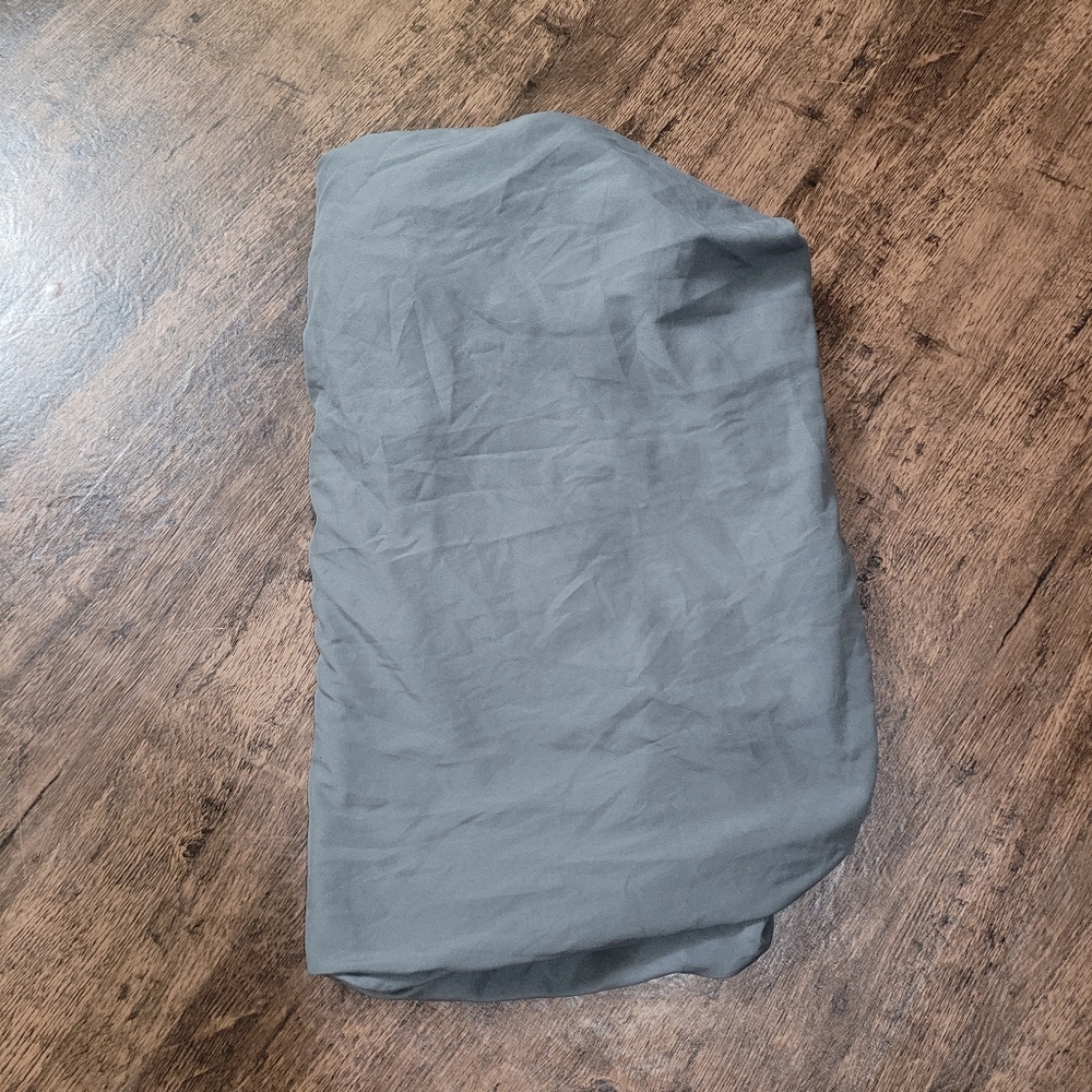 Mainststays Gray Full Fitted Bed Sheet